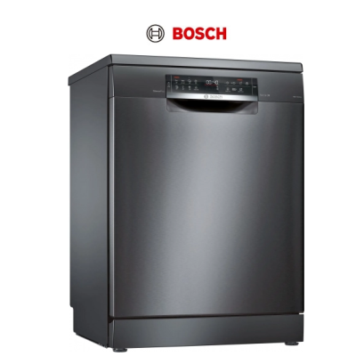 Bosch SMS6ECC51E 60厘米 13套標準餐具 Series 6 獨立式洗碗機 黑鋼色